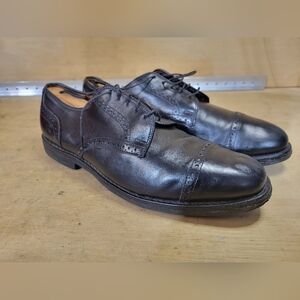 Allen Edmonds Black Leather Oxfords